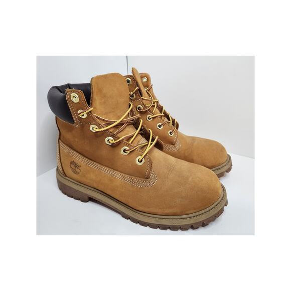 Timberland Boots Men's Size 6 Classic Tan Wheat Nubuck Leather Ankle Boots - Picture 1 of 7